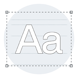 Nous assemblons les caractères